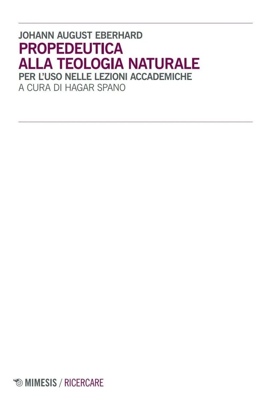 Propedeutica alla teologia naturale