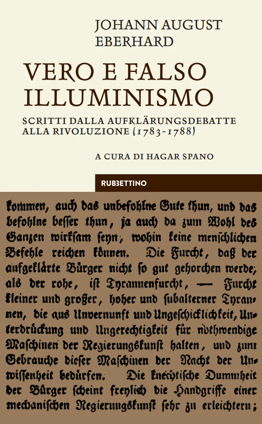 Vero e falso illuminismo